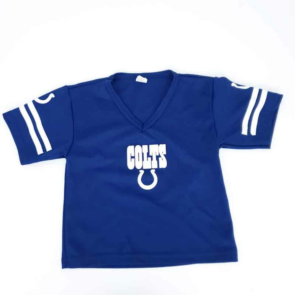 Franklin Indianapolis Colts Boys Girls Jersey Size Small, Short Sleeve Football
